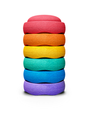 Afbeelding in Gallery-weergave laden, Stapelstein® Original Mini Rainbow Classic - set 6 stuks