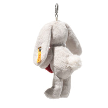 Afbeelding in Gallery-weergave laden, Steiff Pendant Pendant Hoppie rabbit Love 15 lichtgrijs tashanger - 112706
