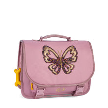 Afbeelding in Gallery-weergave laden, Stones and Bones - 023086 Boekentas Lily - GLITTER BUTTERFLY lilac