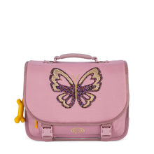 Afbeelding in Gallery-weergave laden, Stones and Bones - 023086 Boekentas Lily - GLITTER BUTTERFLY lilac