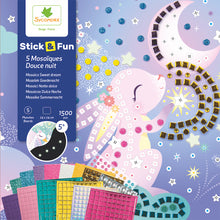 Afbeelding in Gallery-weergave laden, Sycomore Stick'N Fun - Mozaiëk Large 5 stuks - Sweet nights