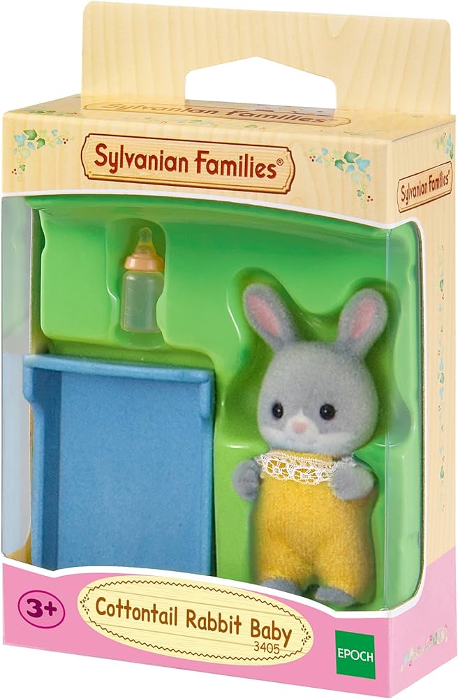 Sylvanian Families - Katoenstaart konijn baby - 3405