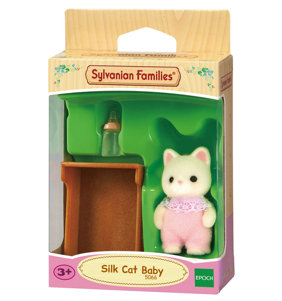 Sylvanian Families - Zijde kat baby - 3417