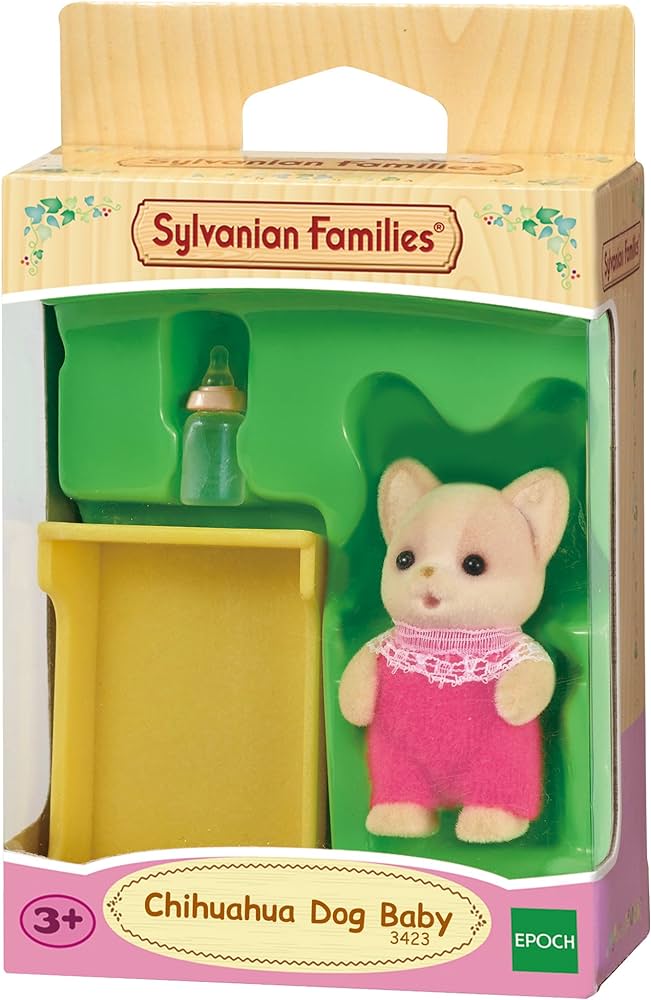 Sylvanian Families - Chihuahua Hond baby - 3423