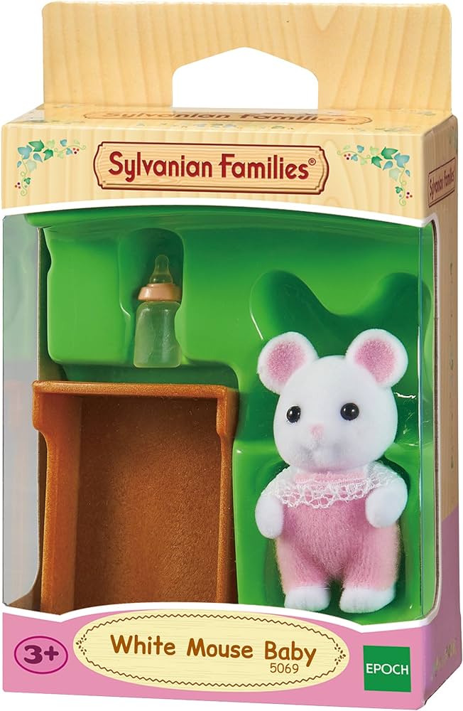 Sylvanian Families - Witte muis baby - 5069