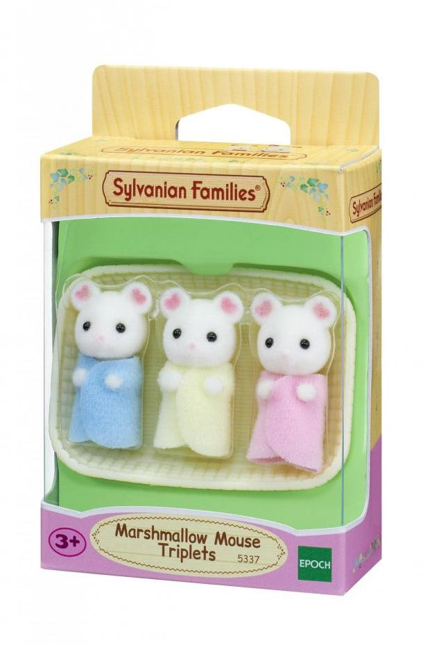 Sylvanian Families - Marshmallow Mouse Triplets, muis drieling - 5337