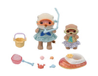 Afbeelding in Gallery-weergave laden, Adalind De Wachter 🩷 Sylvanian Families Zeeotter Zussen - Splashy Snorkel set - 5804