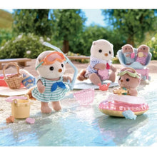 Afbeelding in Gallery-weergave laden, Adalind De Wachter 🩷 Sylvanian Families Zeeotter Zussen - Splashy Snorkel set - 5804