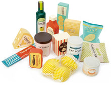 Afbeelding in Gallery-weergave laden, Tender Leaf Toys - houten boodschappenset, voedingsmiddelenset