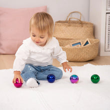 Afbeelding in Gallery-weergave laden, Tickit Sensorische Reflecterende Kleurmysterieballen - set 6 stuks