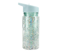 Afbeelding in Gallery-weergave laden, Tutete Fles Glitter Sterren Turkoois