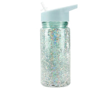 Afbeelding in Gallery-weergave laden, Tutete Fles Glitter Sterren Turkoois