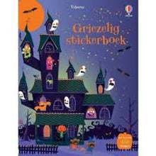 Afbeelding in Gallery-weergave laden, Uborne boek - Griezelig stickerboek 4+