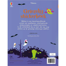 Afbeelding in Gallery-weergave laden, Uborne boek - Griezelig stickerboek 4+
