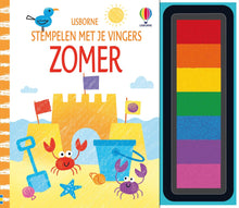 Afbeelding in Gallery-weergave laden, Usborne stempelen met je vingers - Zomer
