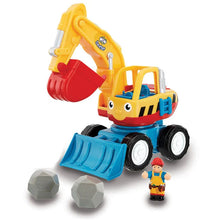 Afbeelding in Gallery-weergave laden, WOW Toys Dexter the Digger graafmachine
