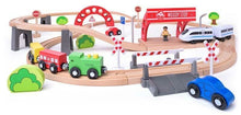Afbeelding in Gallery-weergave laden, Woody Woody Treinset met electrische locomotief