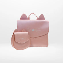 Afbeelding in Gallery-weergave laden, YUKO B. Leony Cat boekentas - rose