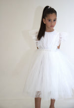 Afbeelding in Gallery-weergave laden, Yuko B. prachtige jurk Clara wit - maat 6-8 jaar/130 cm