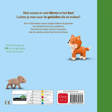 Afbeelding in Gallery-weergave laden, Clavis geluidenboekje - Bosdieren - Ruth Wielockx