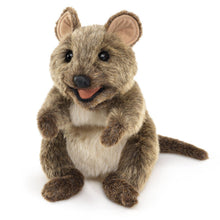Afbeelding in Gallery-weergave laden, Folkmanis handpop Kangoeroe met korte staart/QUOKKA