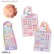 Afbeelding in Gallery-weergave laden, Depesche Ylvi unicorn plakoorbellen - 13052