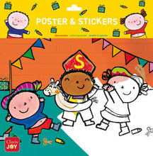 Afbeelding in Gallery-weergave laden, Clavis kleurposter - Karel en Kaatje spelen sinterklaas - Liesbeth Slegers
