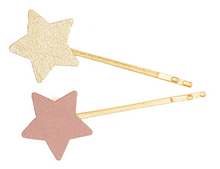 Afbeelding in Gallery-weergave laden, Great Pretenders Boutique Matte Star Bobby set 2 haarspelden - 86134 / 90819