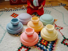 Afbeelding in Gallery-weergave laden, Stapelstein® Original Mini Rainbow Pastel - set 6 stuks