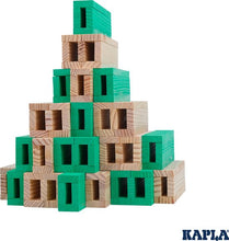 Afbeelding in Gallery-weergave laden, Millie Luyten Vercauteren ❤️ Kapla 40 plankjes Groen (in kistje)