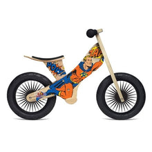 Afbeelding in Gallery-weergave laden, Kinderfeets houten loopfiets retro serie - Superhero