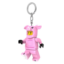 Afbeelding in Gallery-weergave laden, LEGO Classic sleutelhanger met licht Piggy