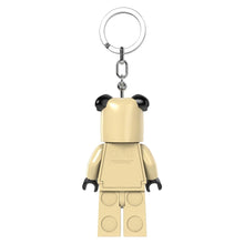 Afbeelding in Gallery-weergave laden, LEGO Classic sleutelhanger met licht Pug Mopshond