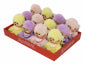 Afbeelding in Gallery-weergave laden, Monchhichi baby klein model - lila/roze/geel