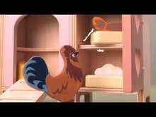 Video laden en afspelen in Gallery-weergave, Tender Leaf Toys houten kippenhok - TL8164