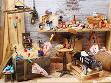 Afbeelding in Gallery-weergave laden, Vilac vintage loopwagen zwart 1121