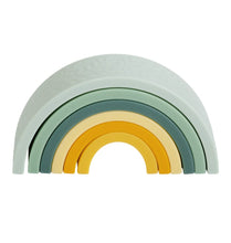 Afbeelding in Gallery-weergave laden, A Little Lovely Company Stapelregenboog Sage - SISTSA02