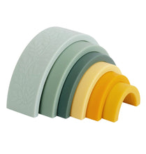 Afbeelding in Gallery-weergave laden, A Little Lovely Company Stapelregenboog Sage - SISTSA02