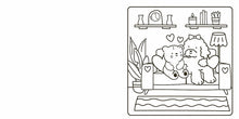 Afbeelding in Gallery-weergave laden, Cosy Colouring - Sunny vibes - Love & Hugs