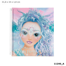 Afbeelding in Gallery-weergave laden, Depesche Create your fantasy face kleurboek - 11240