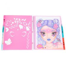 Afbeelding in Gallery-weergave laden, Depesche Create your fantasy face kleurboek - 11240