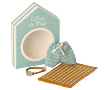 Afbeelding in Gallery-weergave laden, Maileg strandset voor grote broer muis (zwemshort, duikbril en handdoek) 11-1303-00
