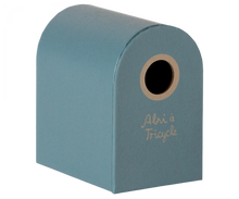 Afbeelding in Gallery-weergave laden, Maileg Abri à tricycle, driewieler voor muizen - Petrol blauw 11-3104-00