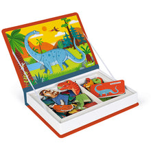 Afbeelding in Gallery-weergave laden, Janod Magneti'book Dinosaurus - J02590