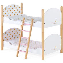 Afbeelding in Gallery-weergave laden, Adalind De Wachter 🩷 Janod Candy Chic houten poppen stapelbed - J05887