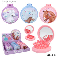 Afbeelding in Gallery-weergave laden, Depesche Miss Melody Paarden klapborstel - 11744_A / BLAUW