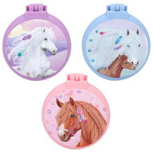 Afbeelding in Gallery-weergave laden, Depesche Miss Melody Paarden klapborstel - 11744_A / BLAUW