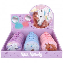 Afbeelding in Gallery-weergave laden, Depesche Miss Melody Paarden klapborstel - 11744_A / BLAUW