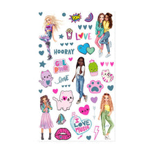 Afbeelding in Gallery-weergave laden, Depesche Topmodel NEON Doodle kleurboek met neon stiften - 11932_A