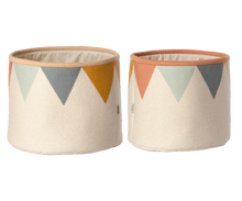 Afbeelding in Gallery-weergave laden, Maileg mandenset 2 stuks roze 19-1532-00